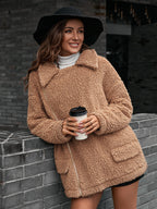 Bubble Velvet Furry Jacket