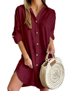 | Button Dress