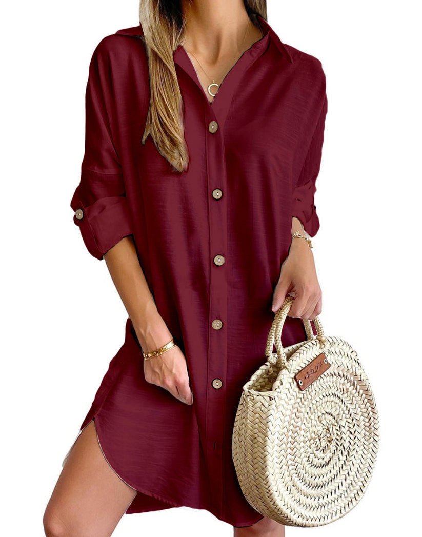 | Button Dress