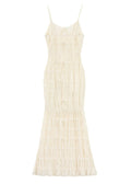 Siena - TieRed Ruched Maxi Dress