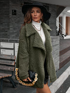 Bubble Velvet Furry Jacket