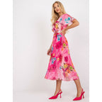 Sofía Statement Women's Floral Wrap Maxi Dress Evening Wear Edit