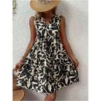 Teresa Statement Women's Flared a Line Layered Dress Chic Silhouette Collection