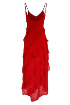Vanessa Exclusive Dress with Ruffles Evening Wear Edit