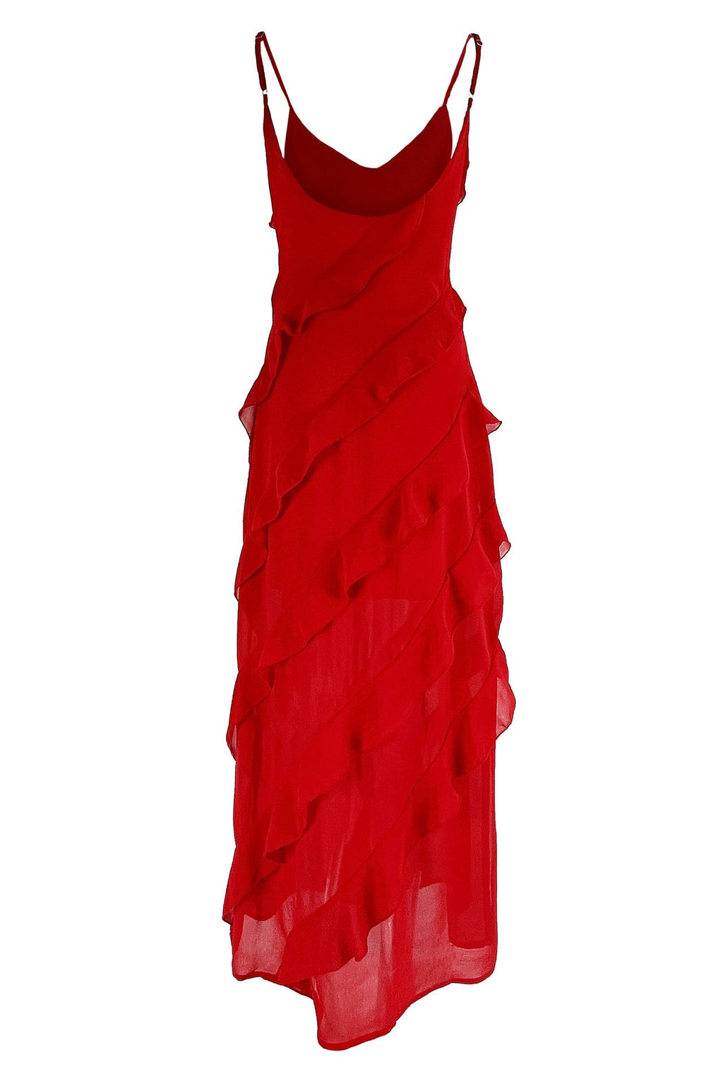 Alicia Aesthetic Dress with Ruffles Premium Wardrobe Essential