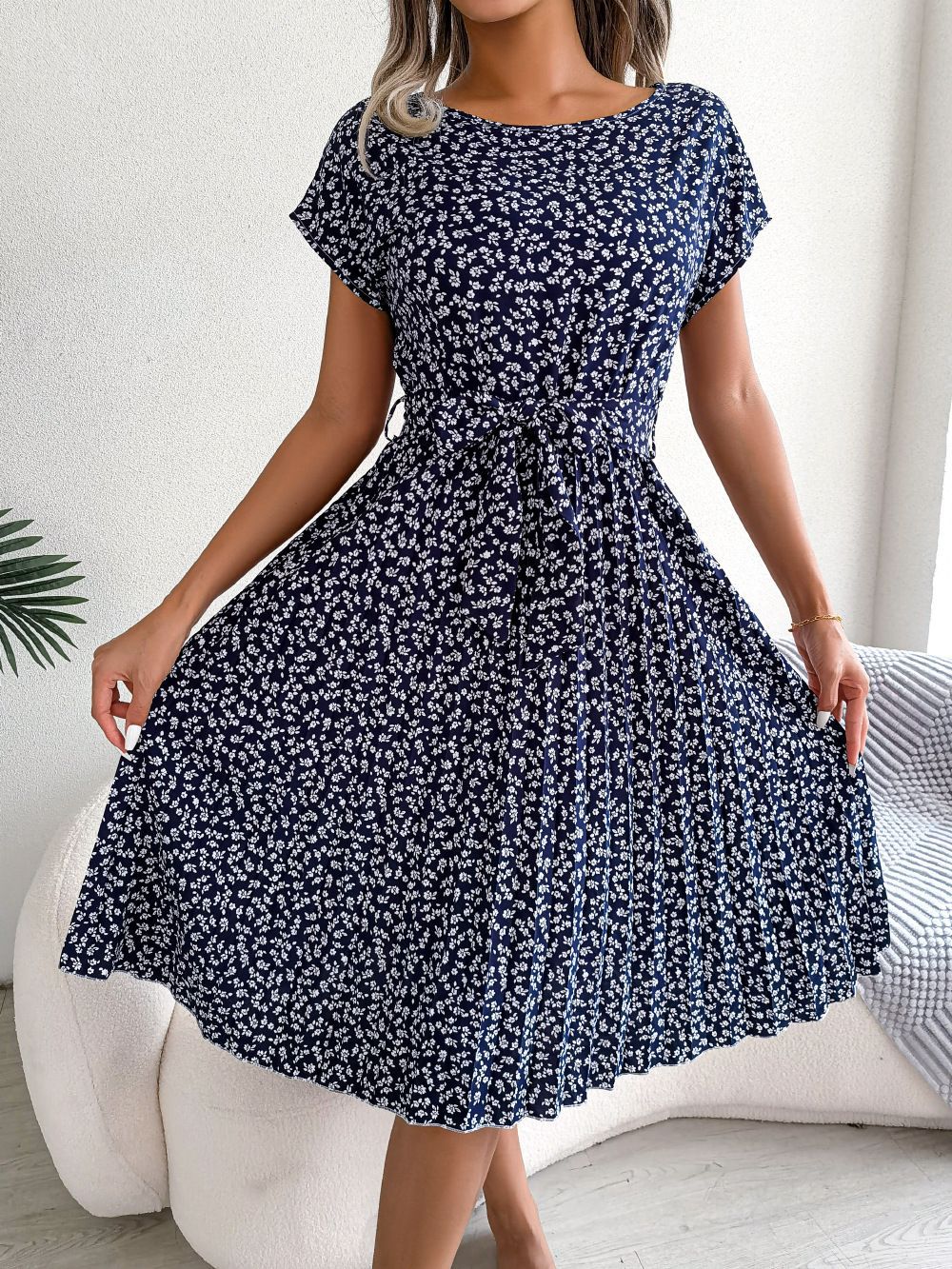 Julia Exclusive Dress Pleats Boutique Collection