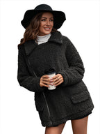 Bubble Velvet Furry Jacket