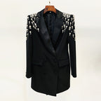 Slim Fit Embellished Blazer