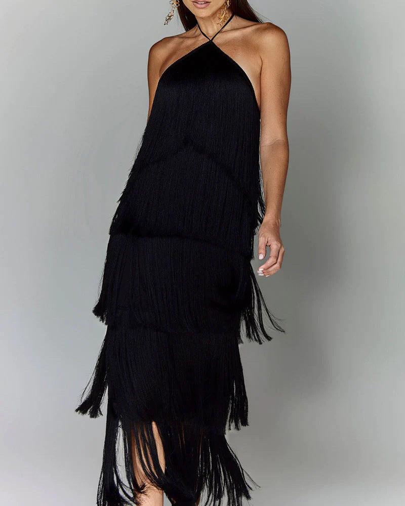 | Luxury dress, tassels