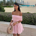 Sienna Off-Shoulder Mini Dress
