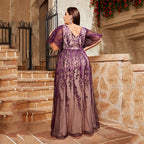 Plug Size Cocktail Evening Dress