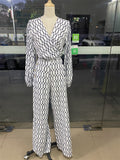 Long Sleeves Wide Leg Two Piece Set