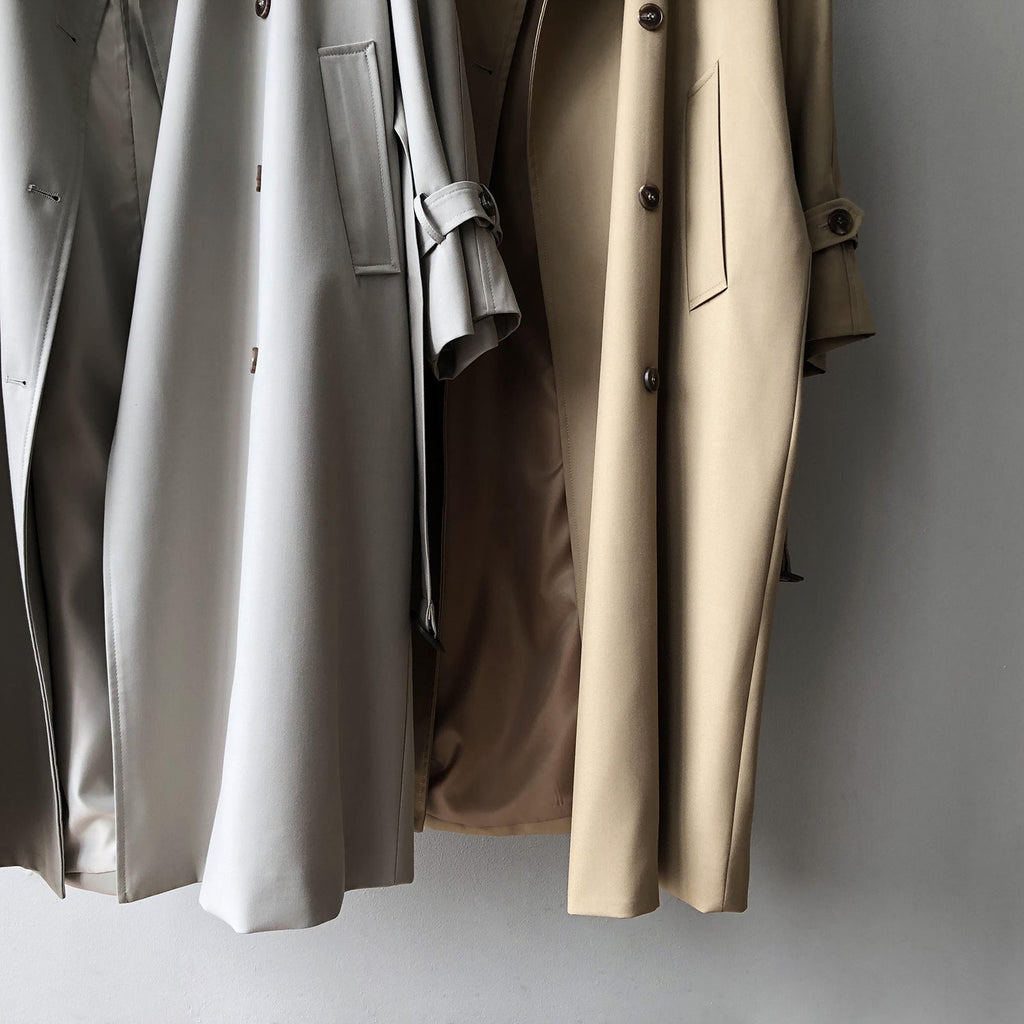 Elegant Loose-Fit Trench Coat