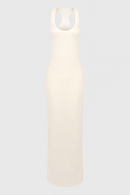 Jorvika Sleeveless U Neck Sequin Maxi Dress