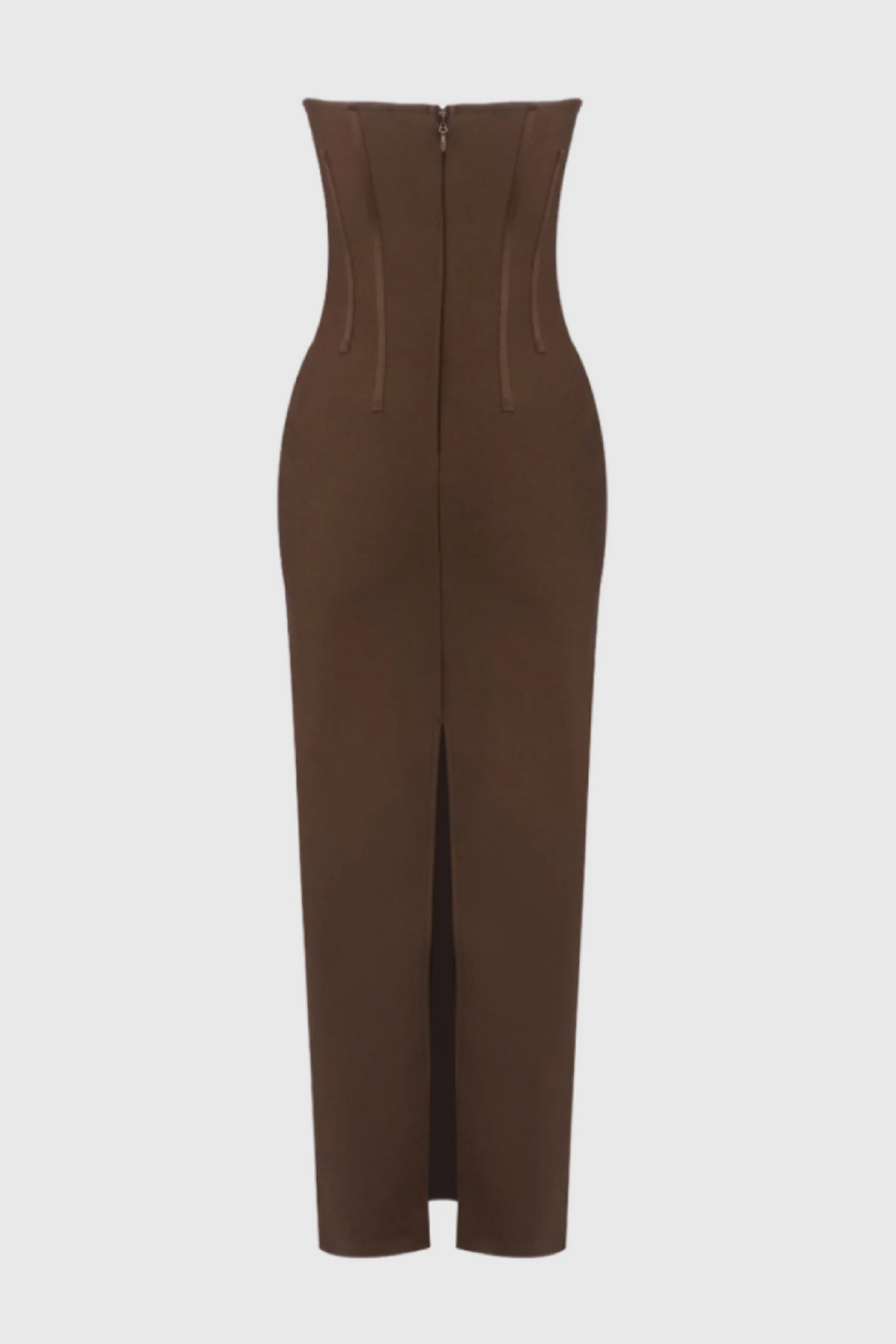 Cosmo Sleeveless Backless Split Maxi Dress