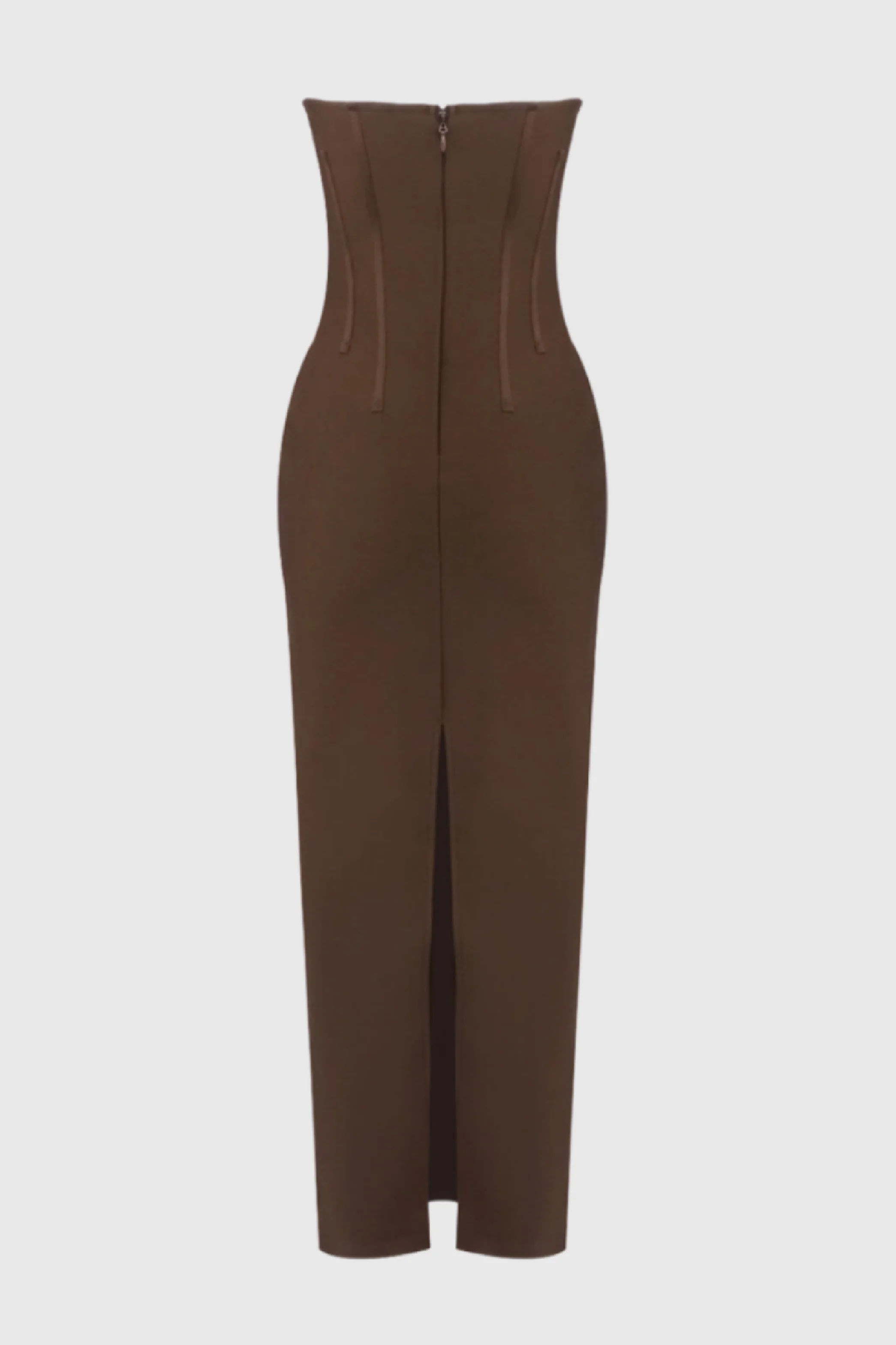 Cosmo Sleeveless Backless Split Maxi Dress