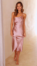 Slim Fit Mid-Length Dress