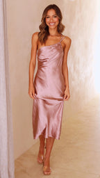 Slim Fit Mid-Length Dress