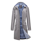 Waterproof Hooded Long Coat