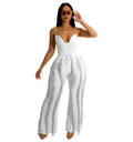 Tassel Lace Sling Jumpsuit