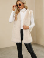 Faux Fur Plush Vest