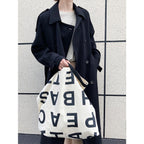 Draping Loose Trench Coat