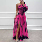 Exotic Printed Maxi Dress