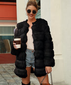 Faux Fur Long Coat