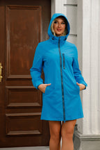 Waterproof Hooded Windbreaker Coat