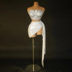 Sequin Short Skirt  - Nightclub Party Dress