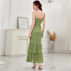 Party Party Strap Fishtail Dress