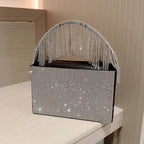 Sparkling Tassel Handbag by Natalie
