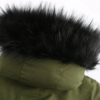 Fleece Lined Hooded Parka Jacket