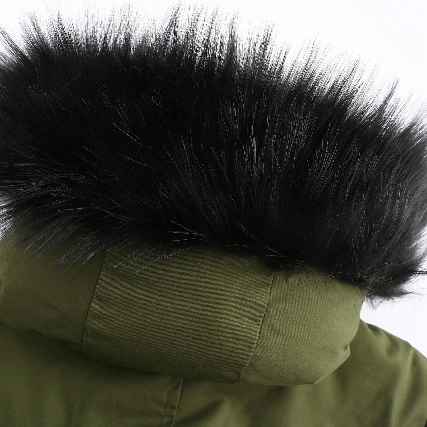Fleece Lined Hooded Parka Jacket