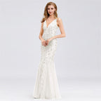 Erin Formal Sleeveless Sequin Evening Dress
