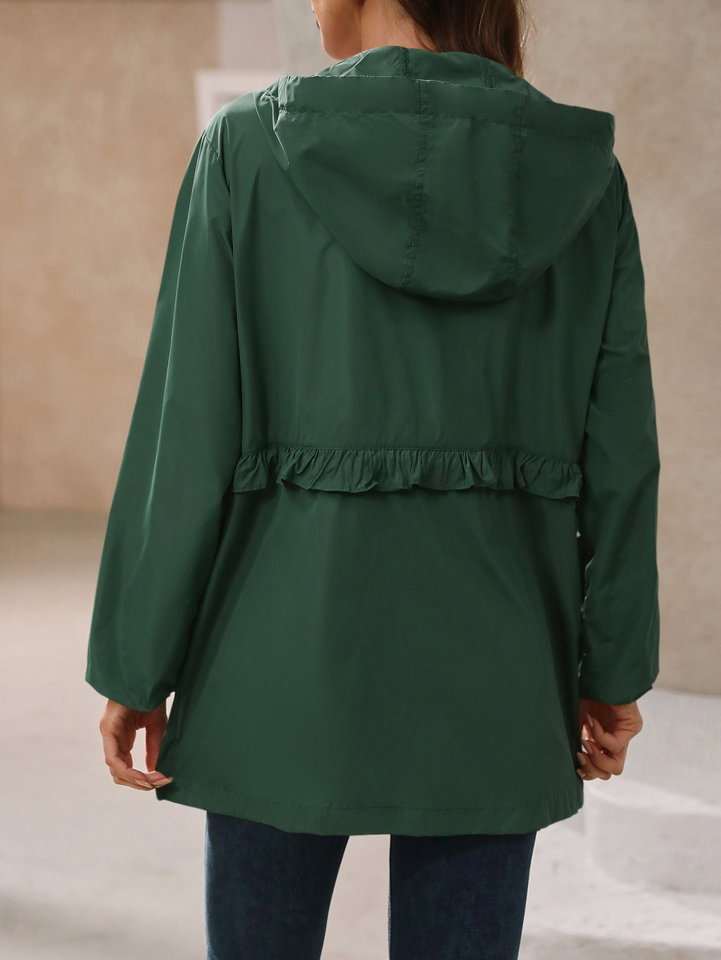 Rainproof Hooded Jacket