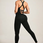 Seamless One Piece Sexy Sleeveless Jumpsuit