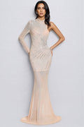 Eviea Crystal Embellished Maxi Dress