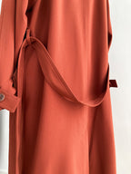 Draping Loose Trench Coat