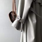 Elegant Loose-Fit Trench Coat