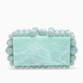 Cloud Clutch Bag in Acrylic
