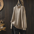 | Knitted turtleneck sweater