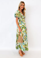 Emily Exclusive Dress with Puff Sleeves Boutique Collection