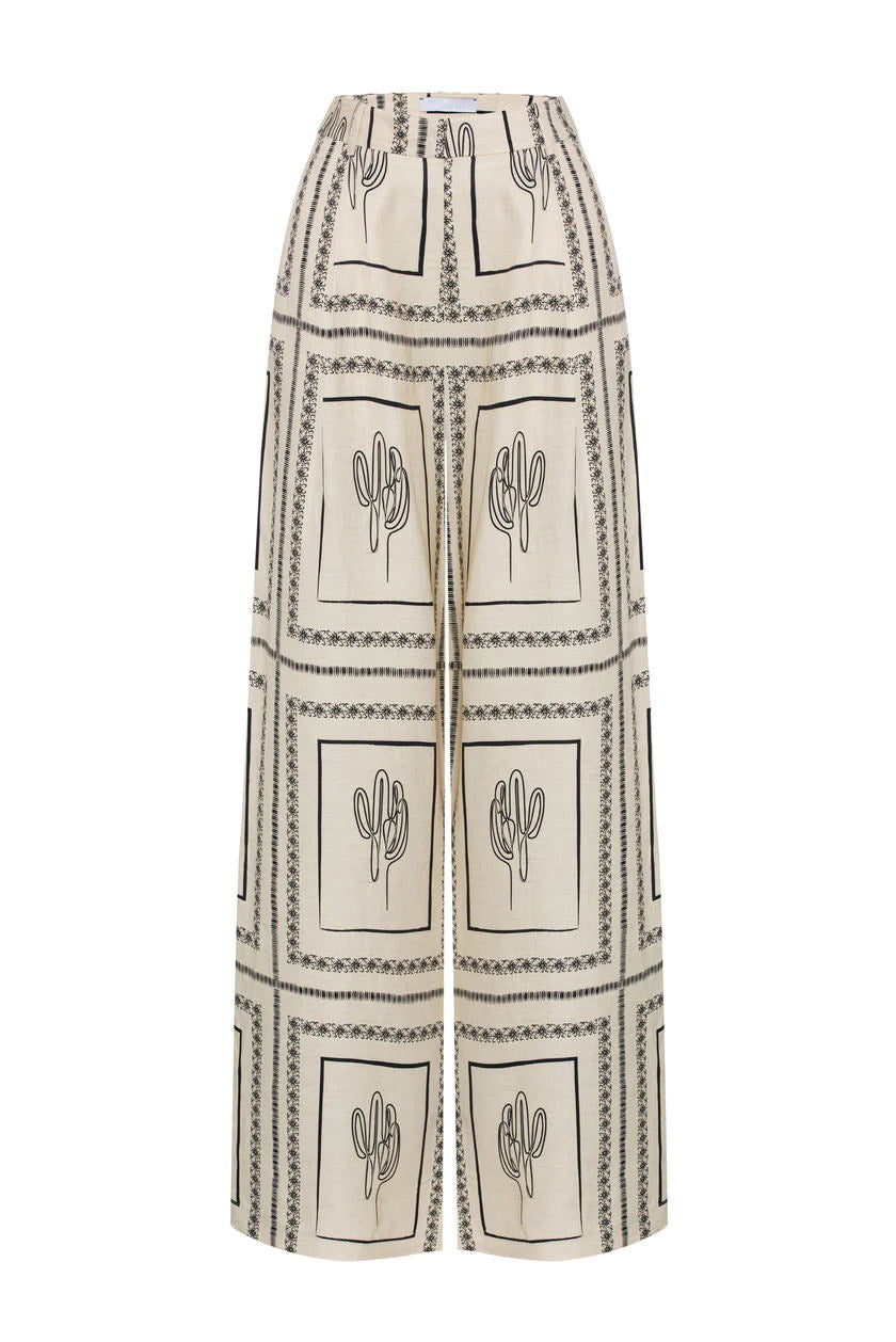 Printed Long Sleeved Shirt and Pant Set
