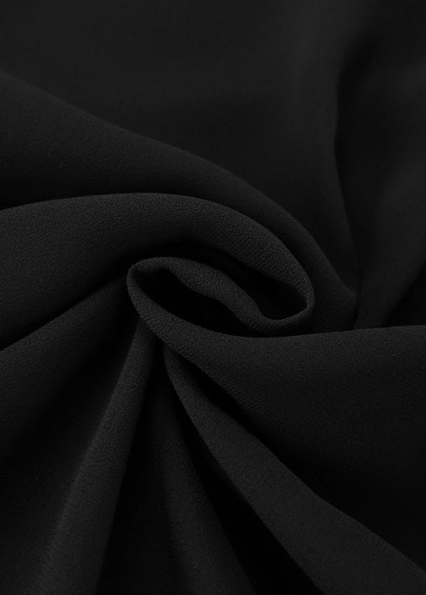 Spaghetti Strap Cami Bodice Pleated Flowy Column Maxi Dress