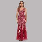 Erin Formal Sleeveless Sequin Evening Dress