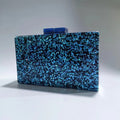 Sequined Acrylic Clutch Bag by Denise