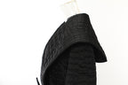 Quilted Cotton Cloak Coat
