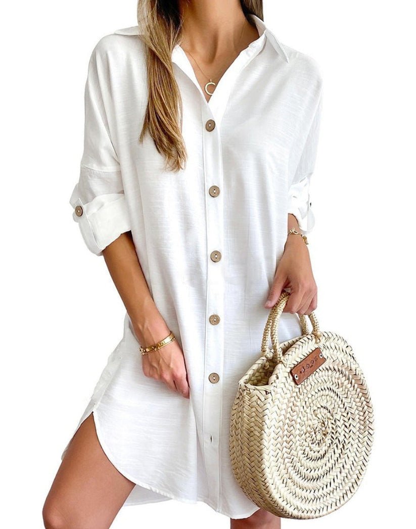 | Button Dress