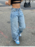 Casual Denim Loose Fit Jeans